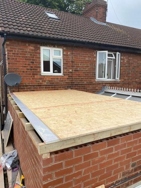 Flat roof installation by Hull E.Riding & Humber Roofing