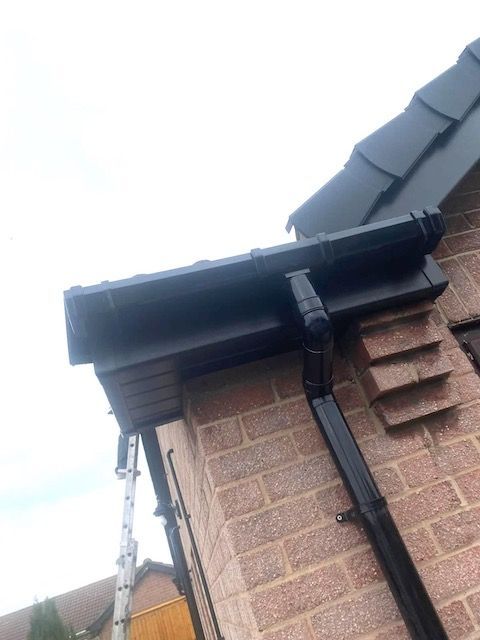 Scunthorpe gutter specialists E.Riding & Humber Roofing install quality UPVC gutters fascias and soffits