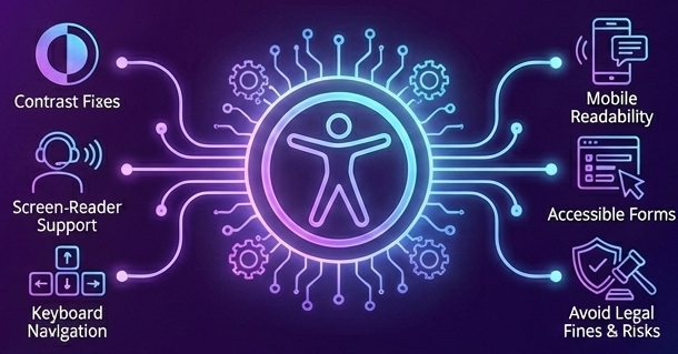 Image accessibility features