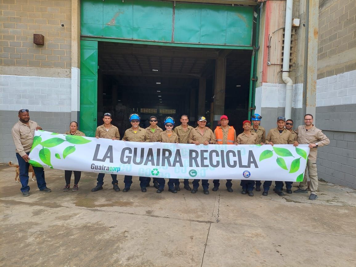 People running a night race, illuminated with neon lights. 