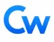 Back to Homepage Logo « Cw » bleu sur fond blanc