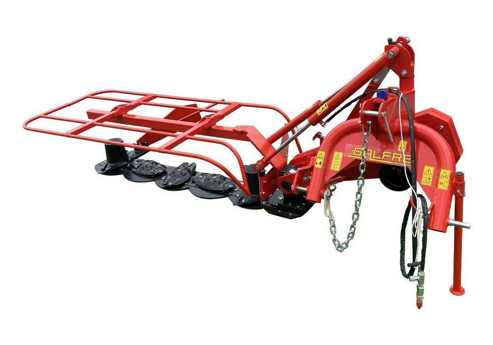 FALCIATRICE ROTANTE LATERALE A DISCHI