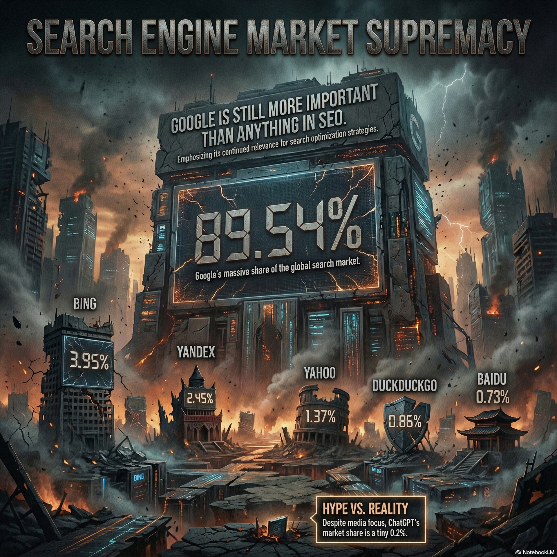 The Hype vs. Reality: Google Still Dominates 2025 Search Engine Market Share