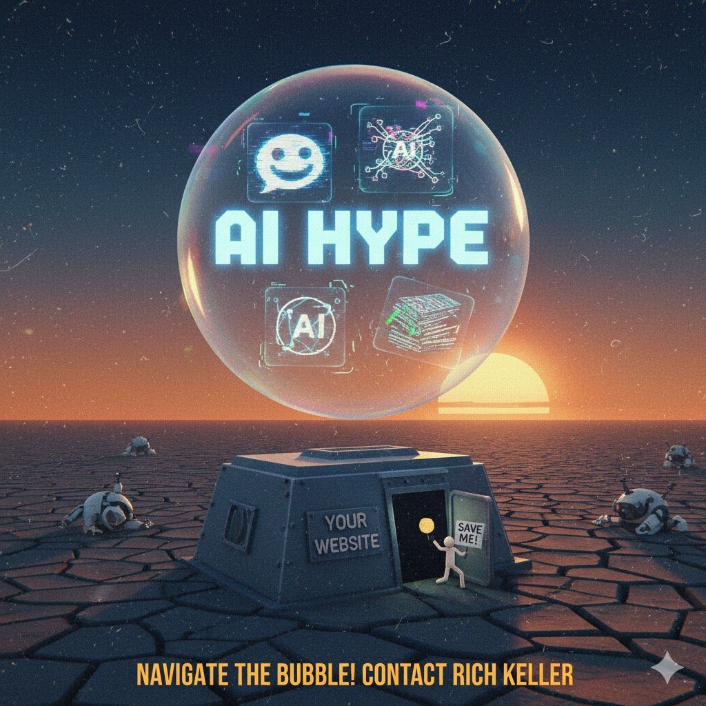 The AI Bubble Will Pop: Your Website is Your Digital Bunker!