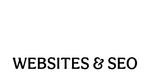A logo for websites and seo on a white background.