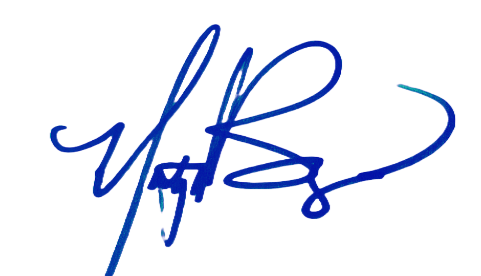 Pastor James signature