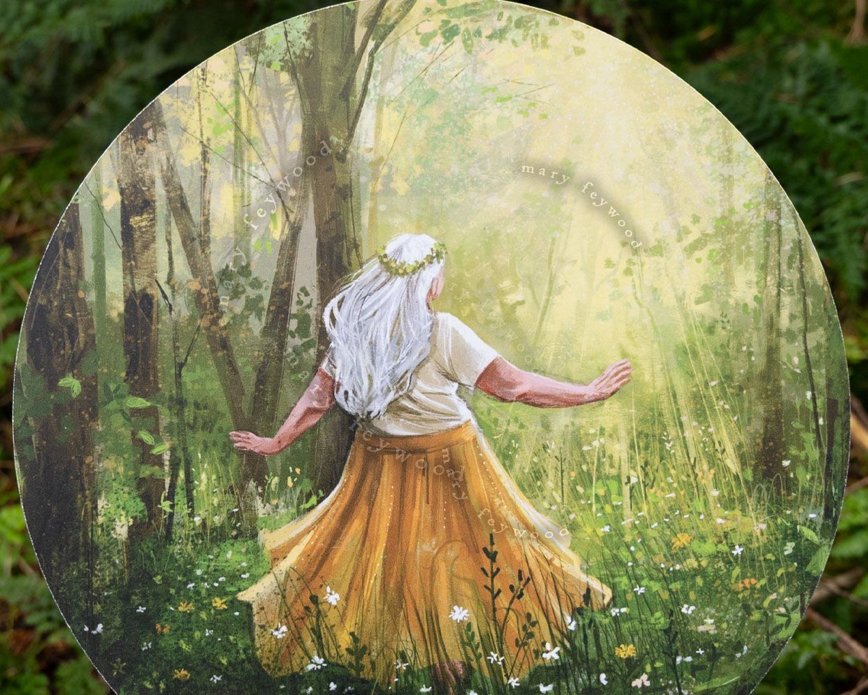 Limited Edition Art circle - Spring Dance