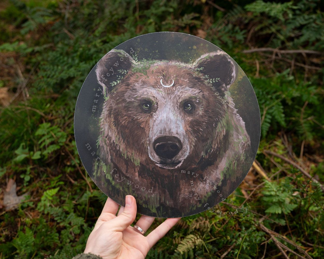 Art circle - Forest Bear
