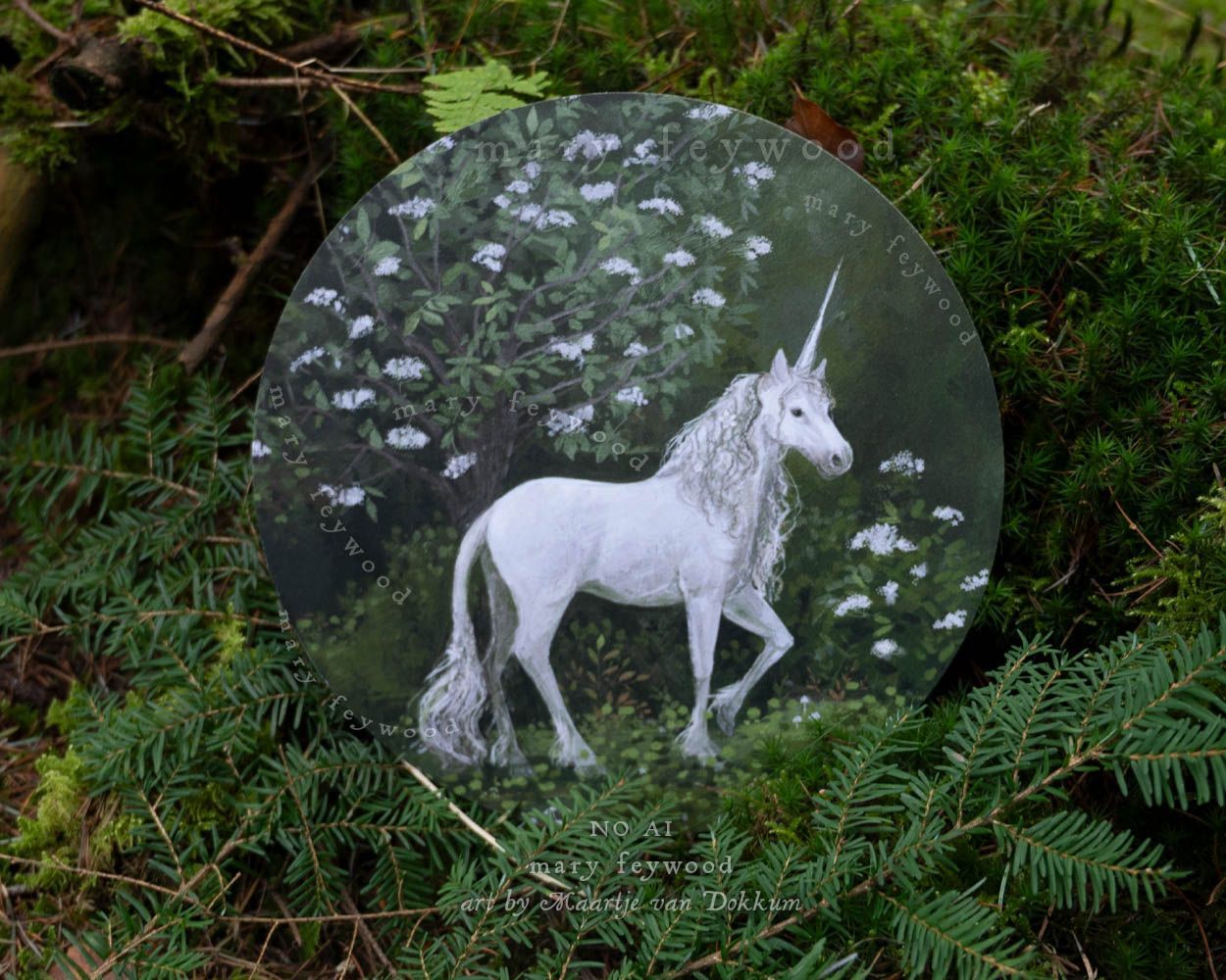 Art circle - Unicorn