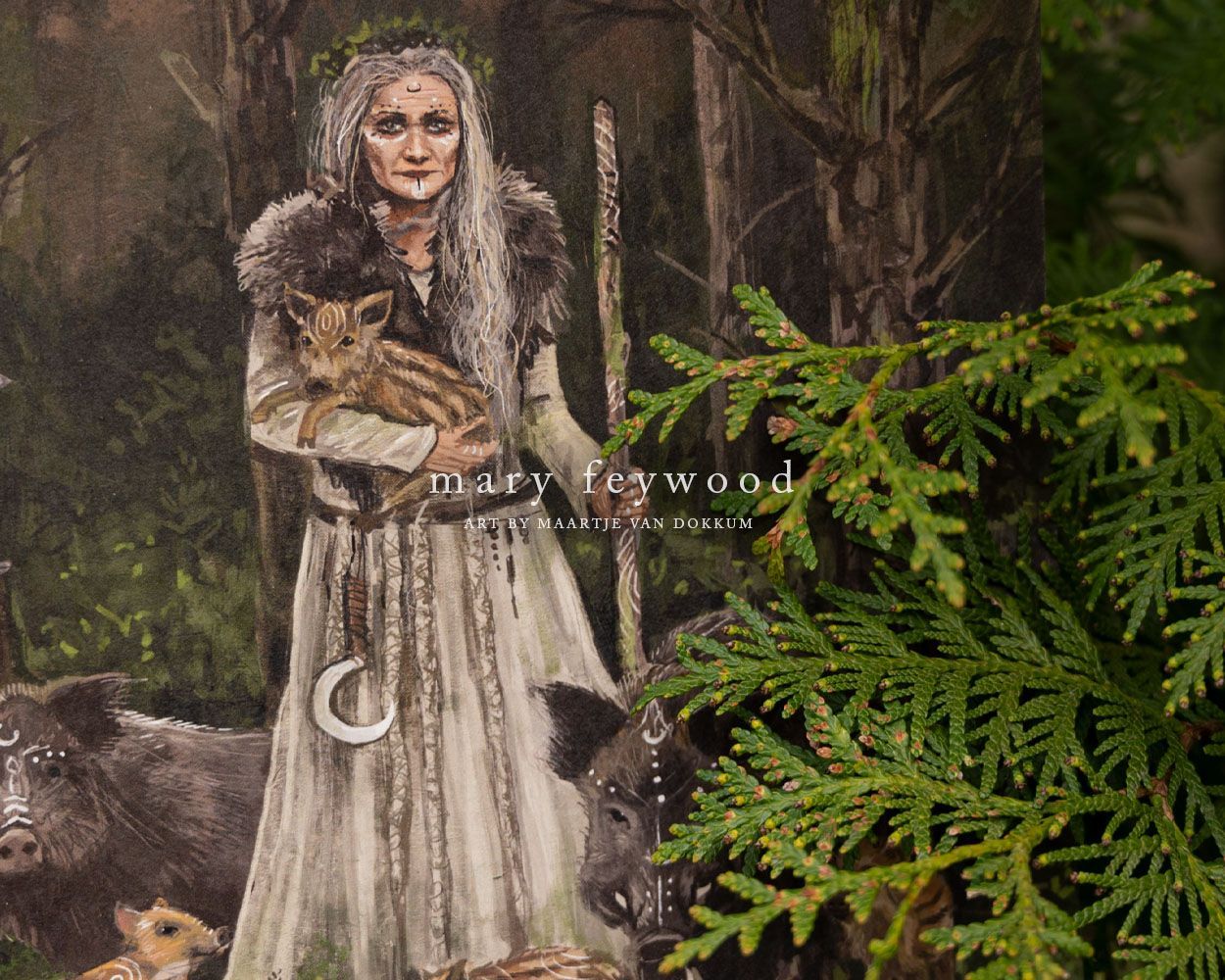 Art print - Boar crone