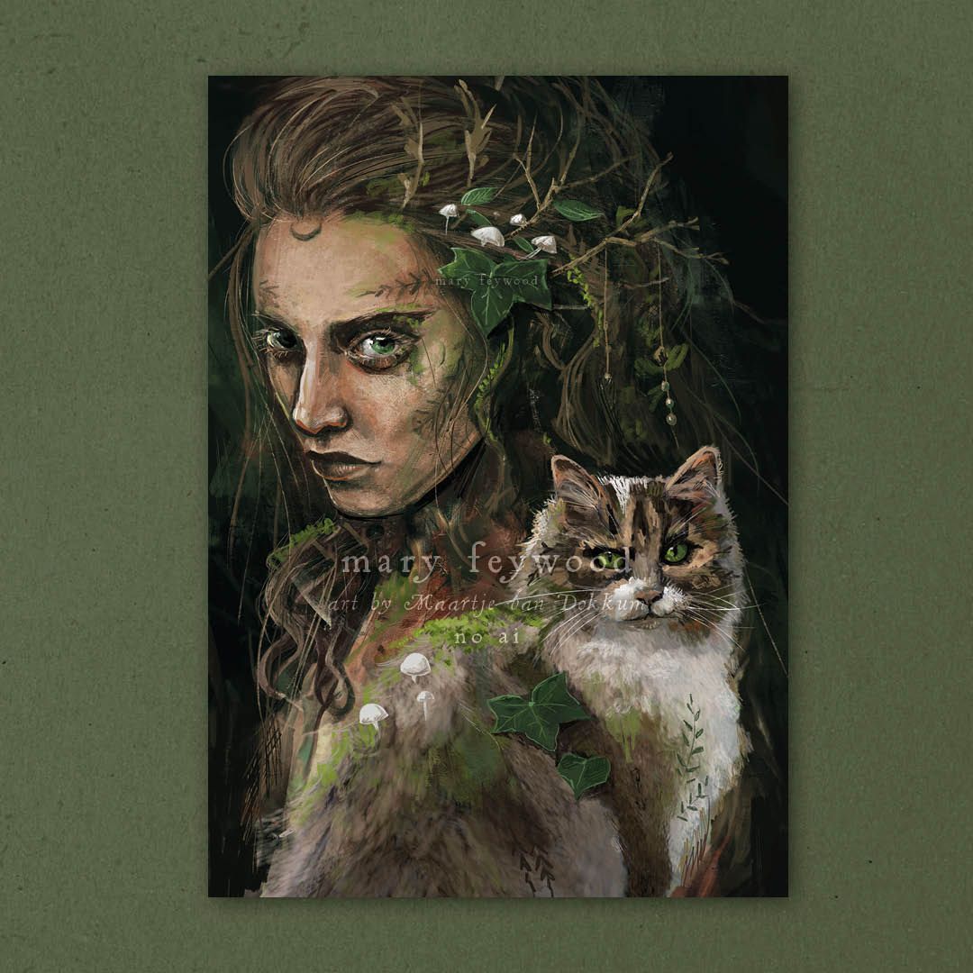 Art print - Lesana Forest Eyes