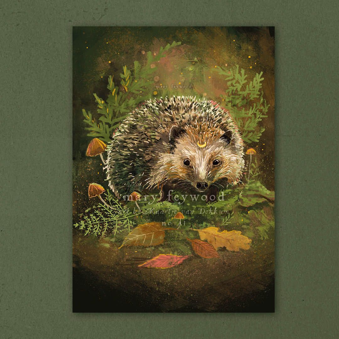 Art print - Hedgehog