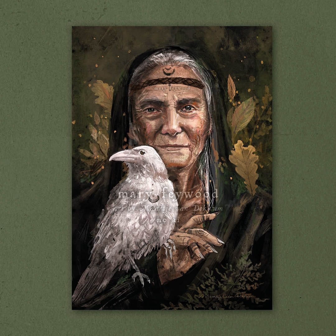 Limited Edition art print - Samhain Cailleach