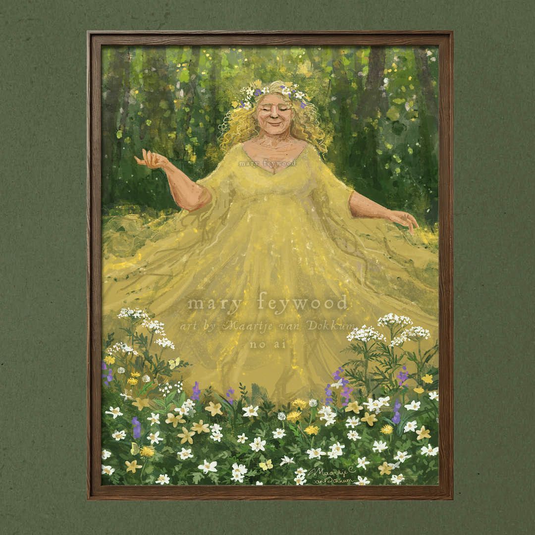 Art print - Ostara - Wildflowers