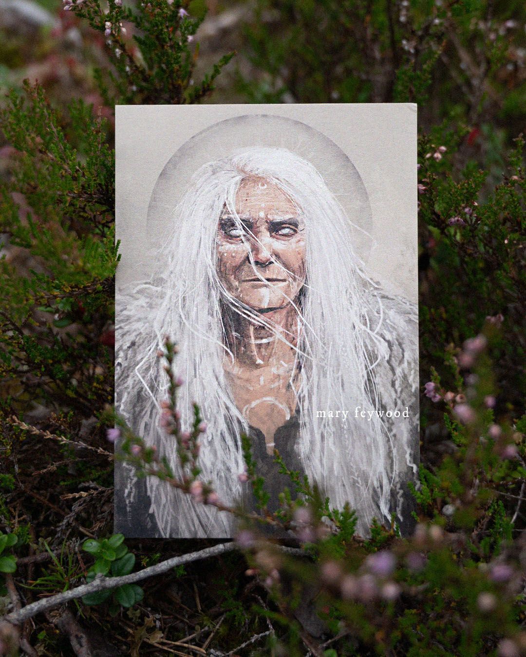 Limited Edition Art print - Winter Seerress