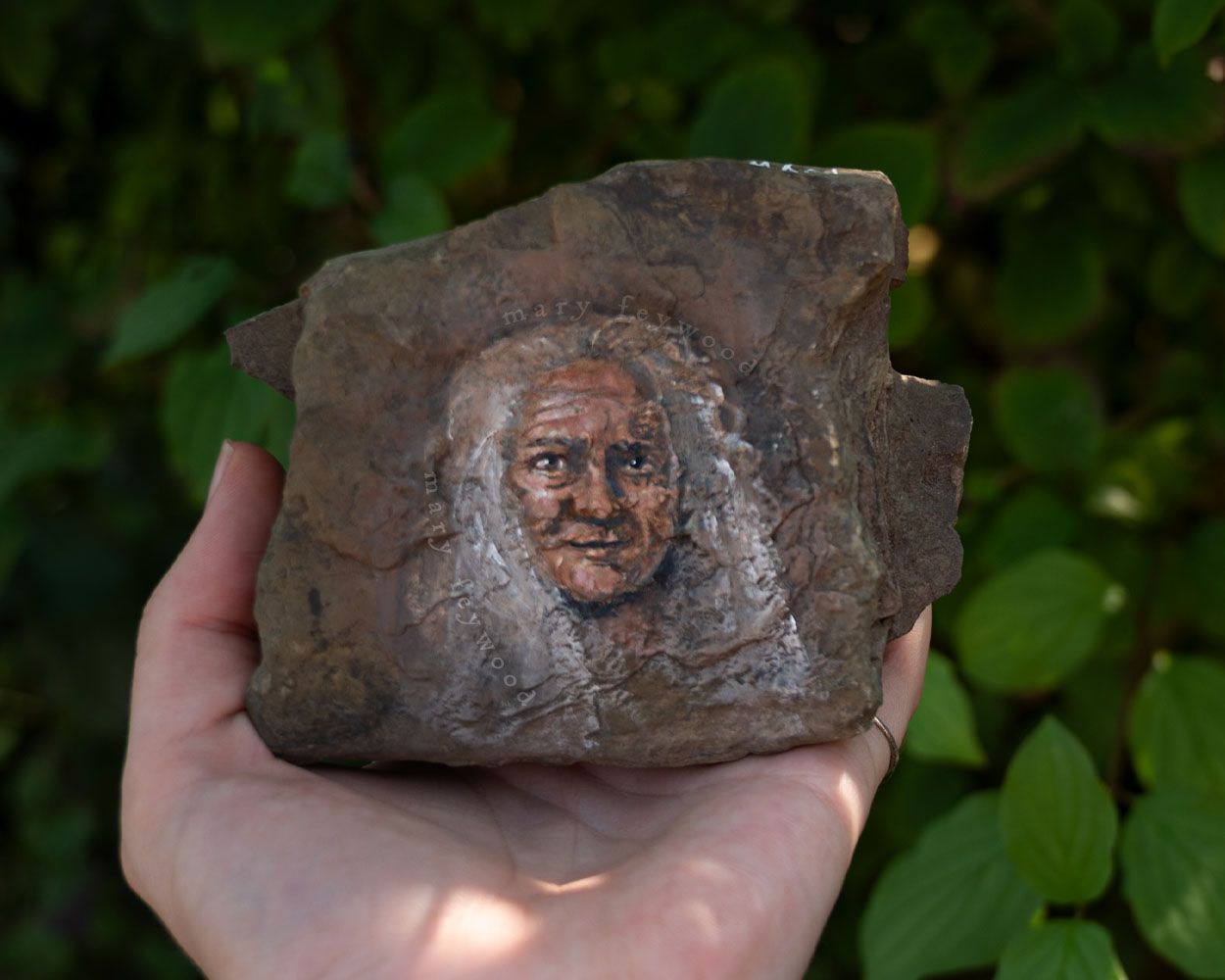 Original art - Crone stone no.3