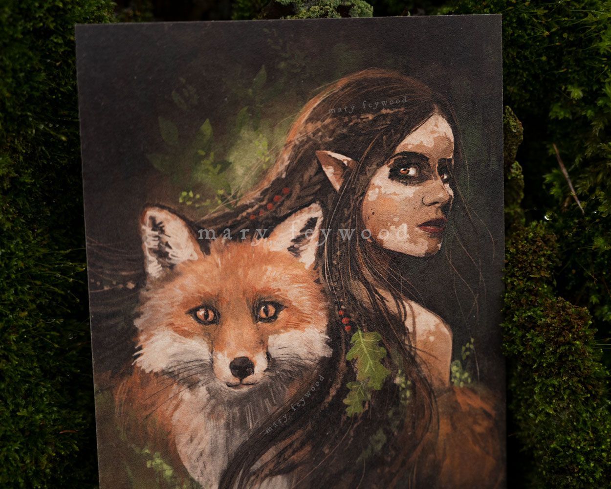 Limited Edition Art print - Fox Fairy
