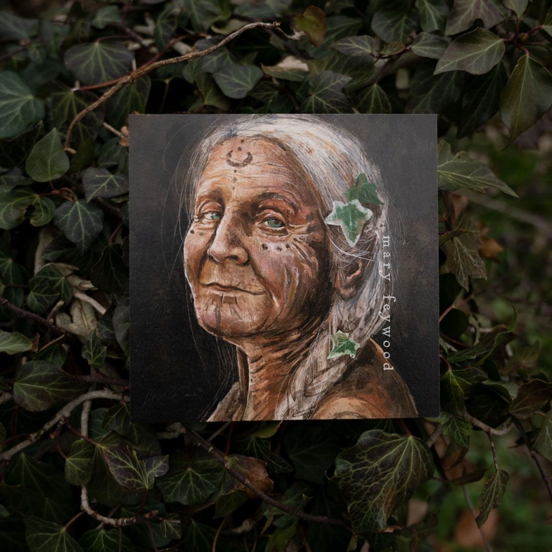 Limited Edition Art print - Grandmother Ivy