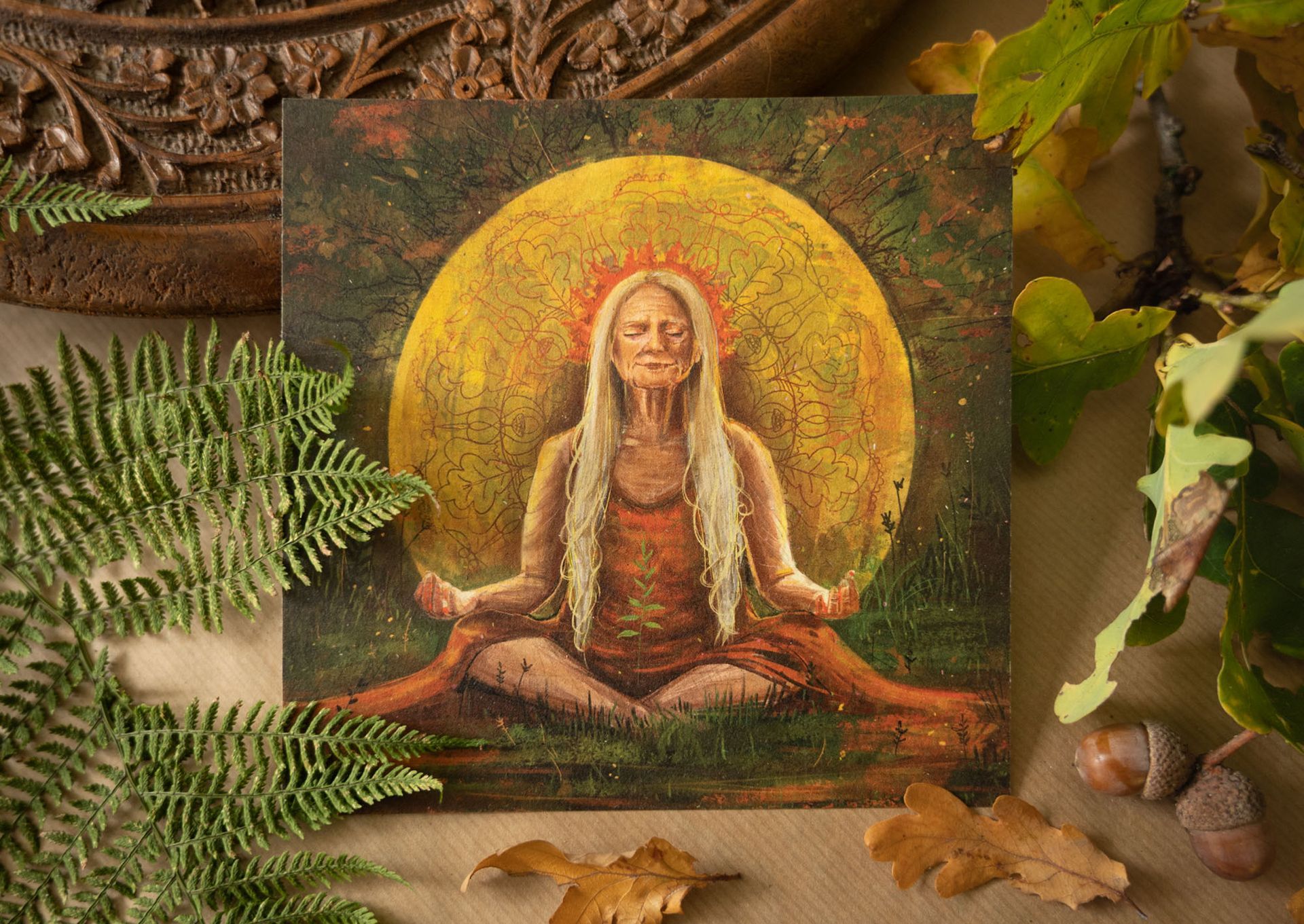 Limited Edition art print - Mabon Meditation