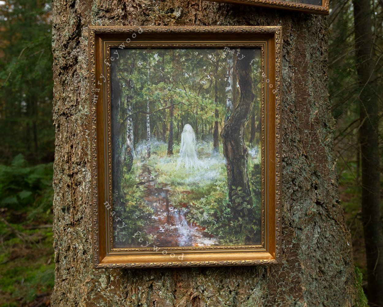 Canvas Art Print - Witte wieven