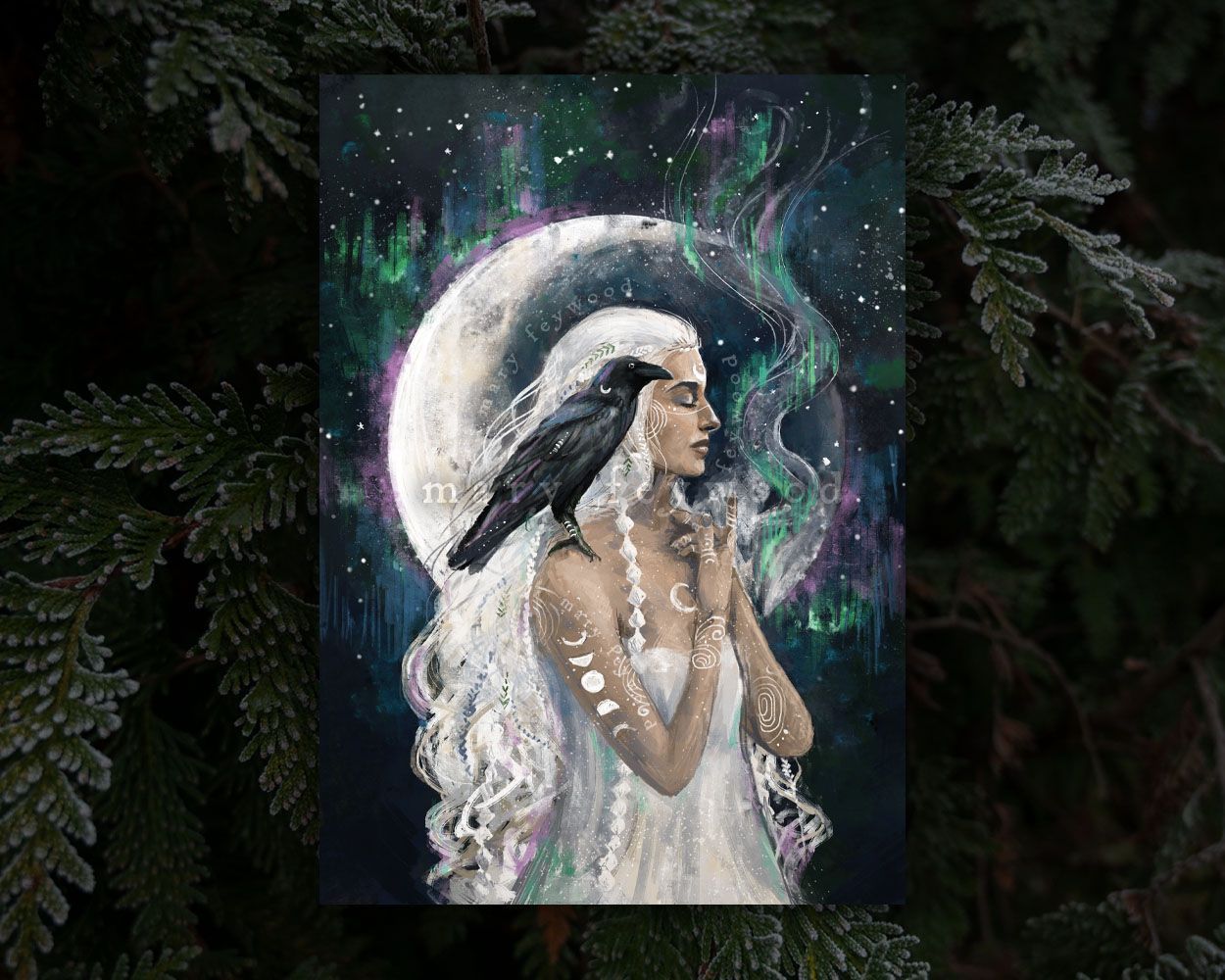 Art print - Mene Moon Goddess