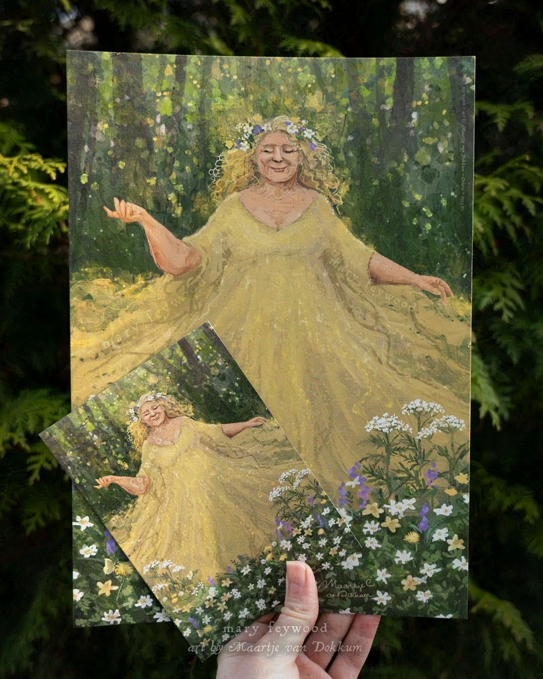 Art print - Ostara - Wildflowers