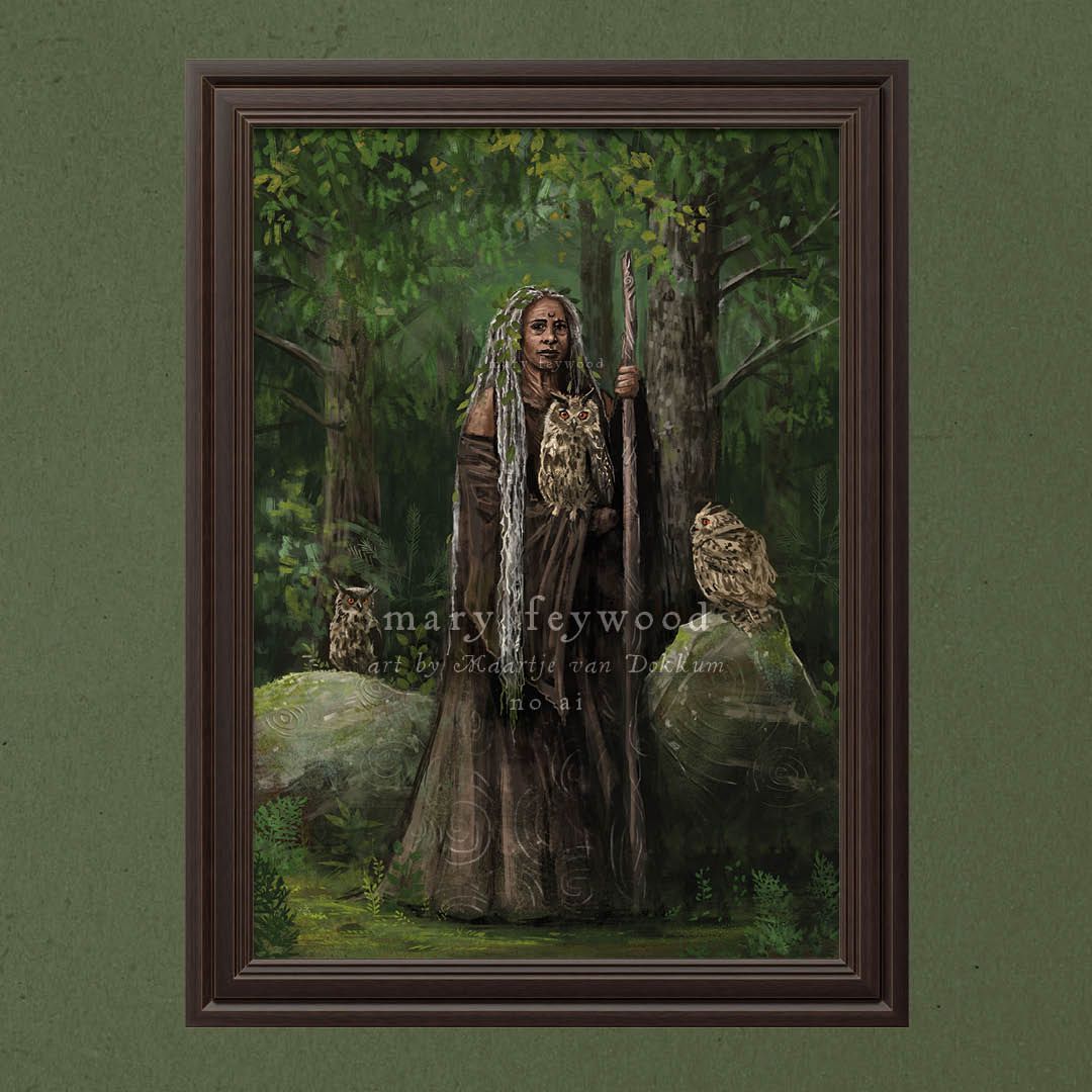 Art print - Owl Crone