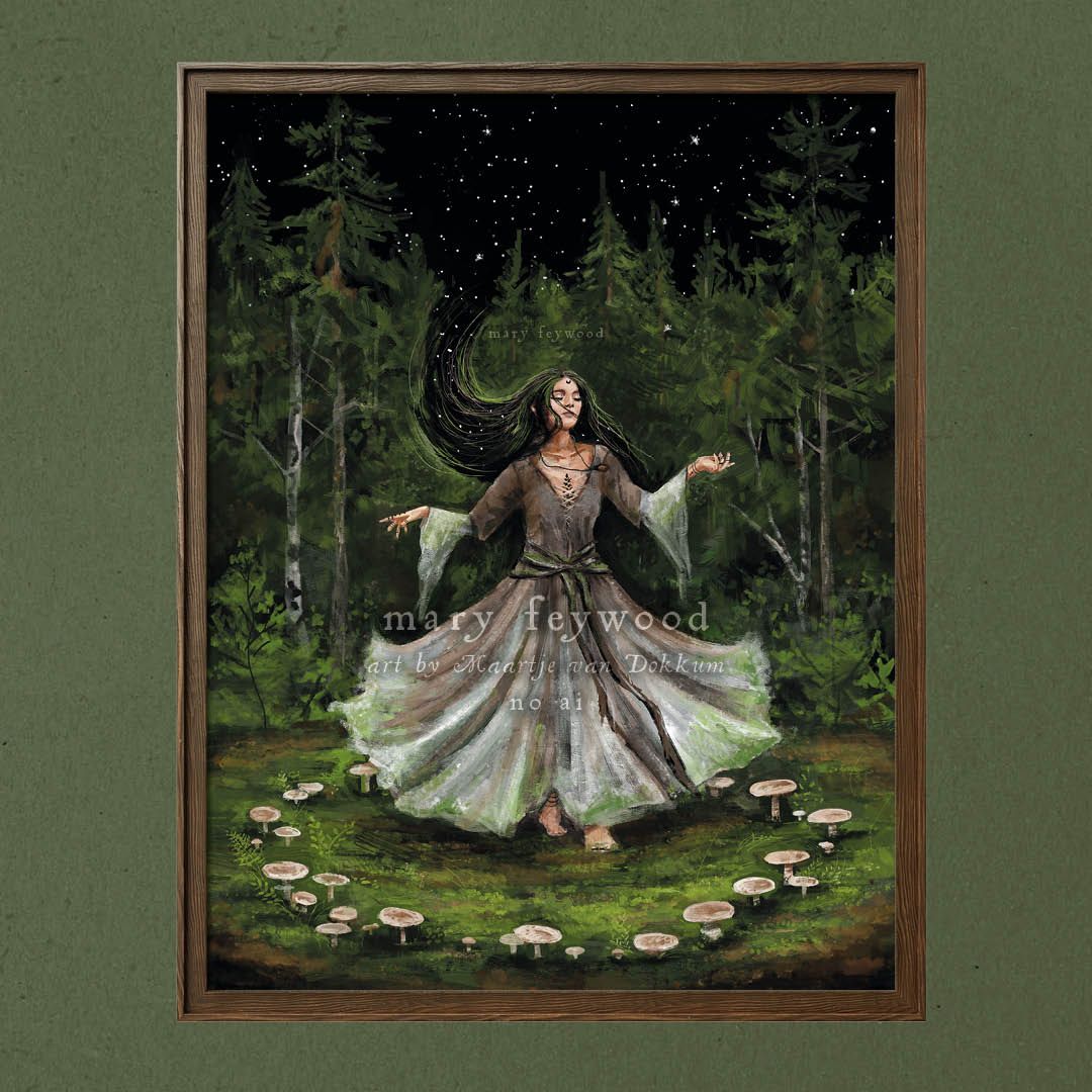 Art print - Fairy Circle Dance