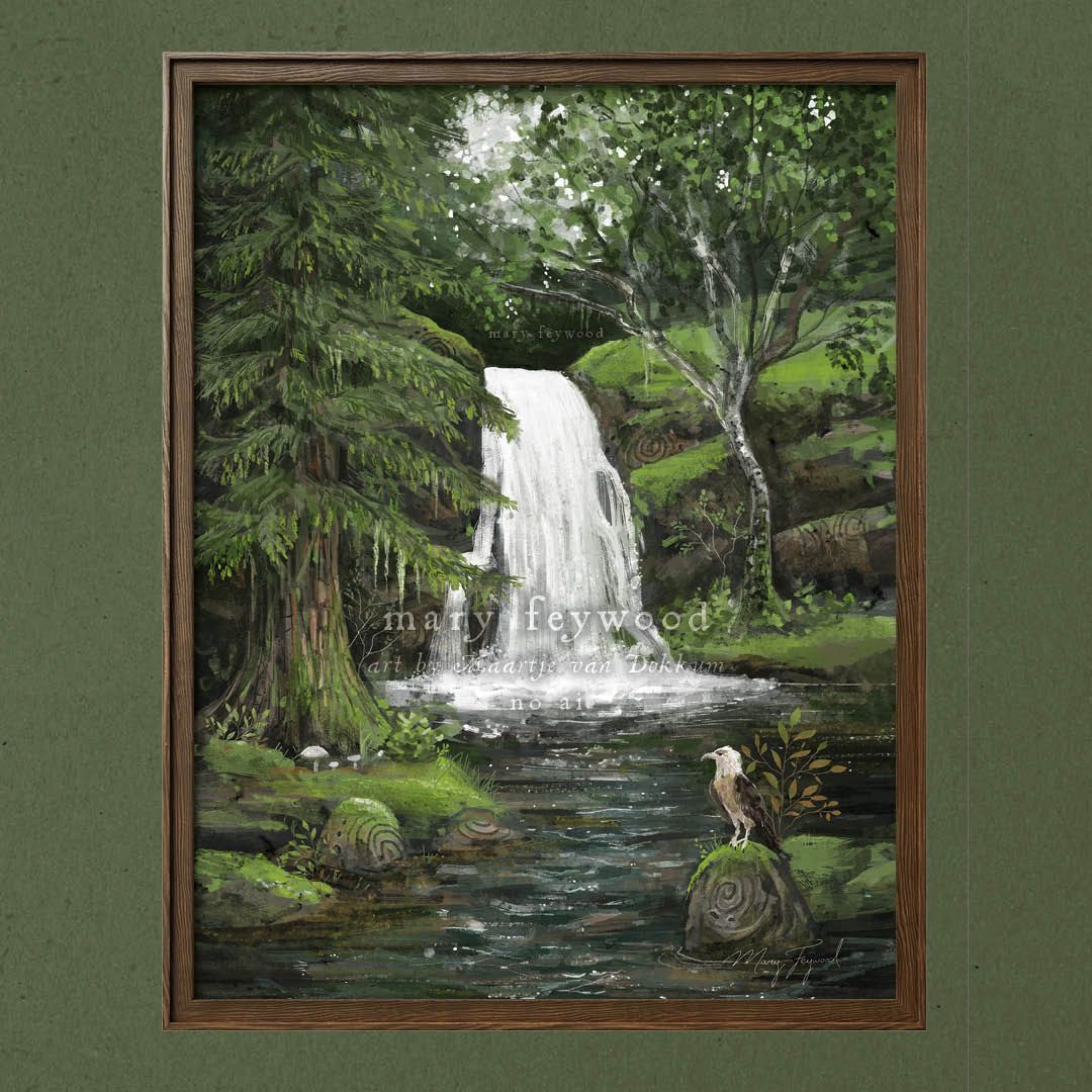 Art print - Waterfall