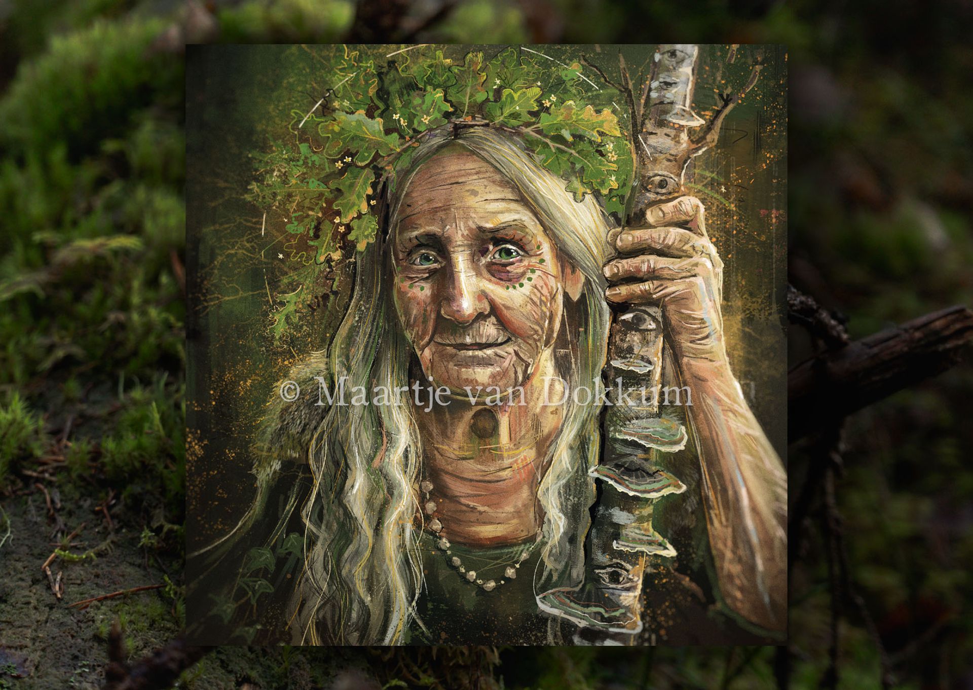 Limited Edition Art print - Forest Queen