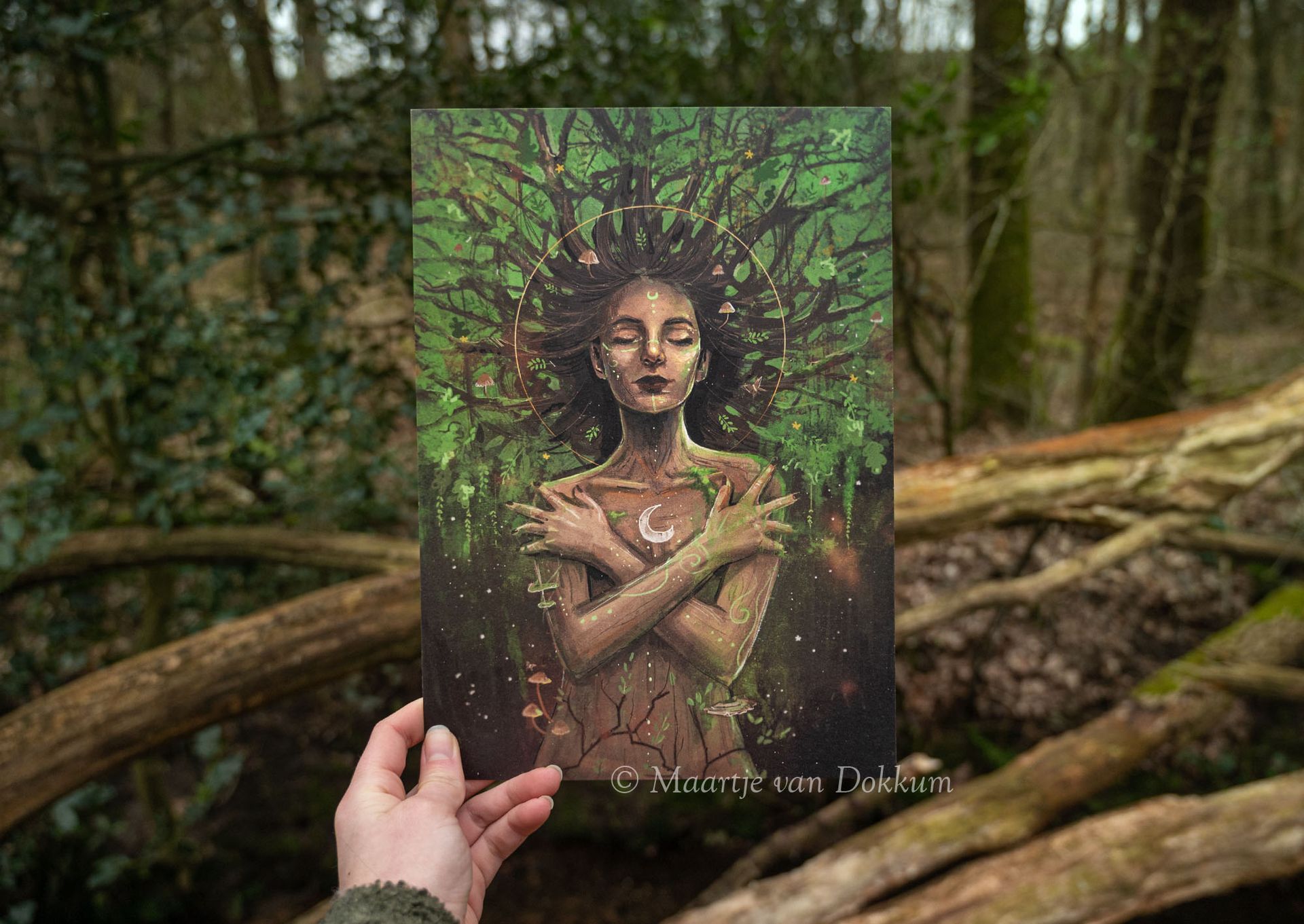 Art print - Selflove Dryad