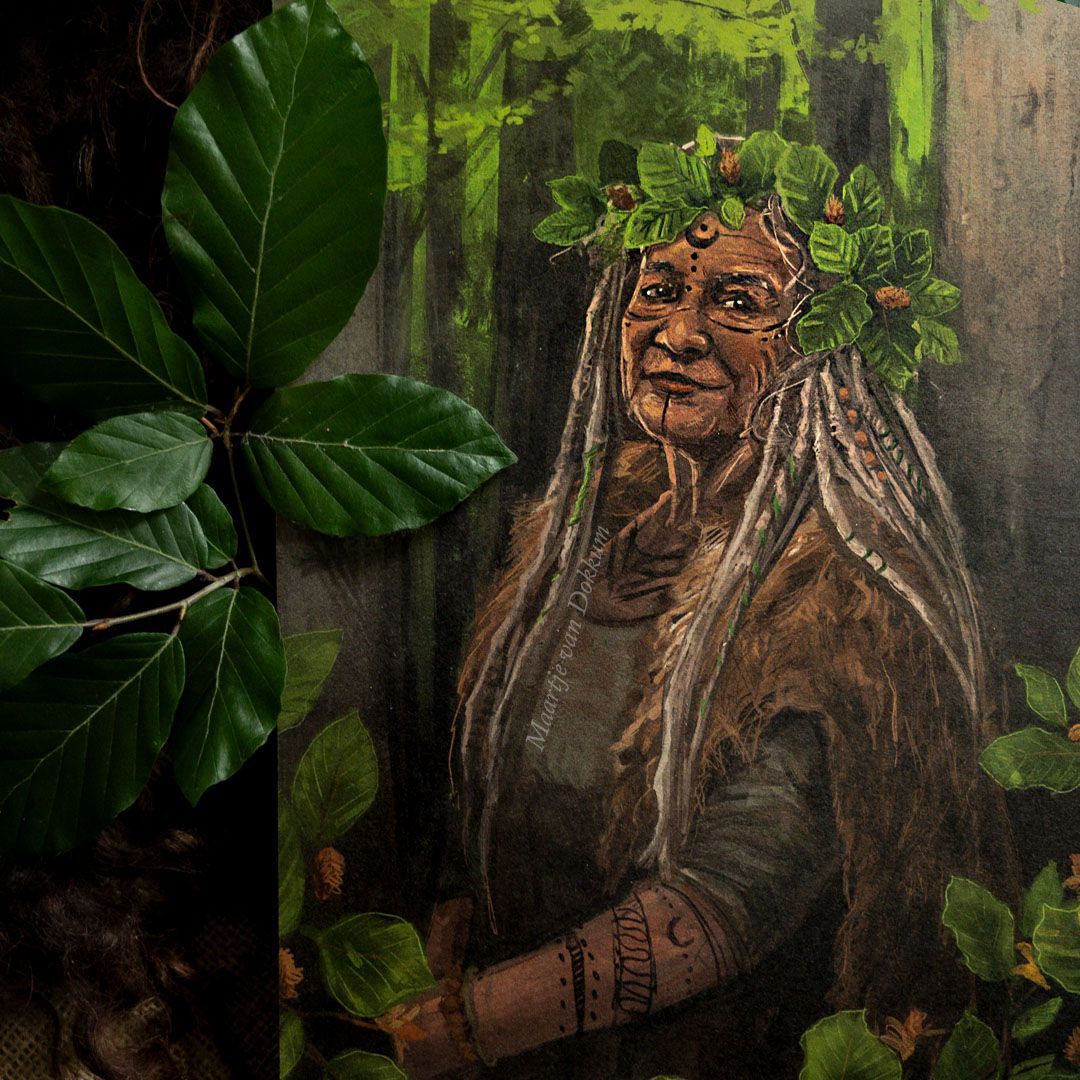 Limited Edition art print - The Beech Crone