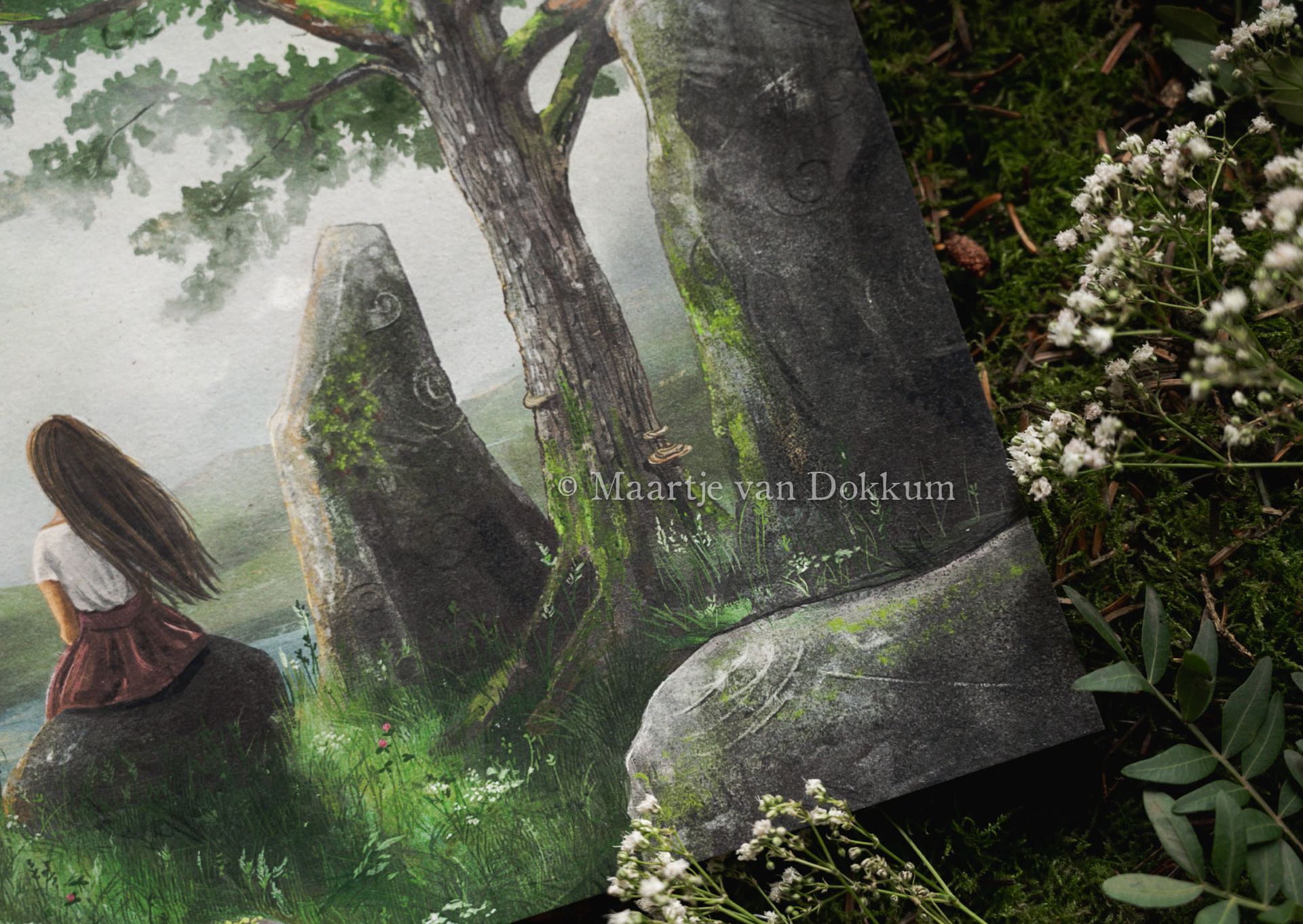 Art print - Standing Stones - Outlander inspired