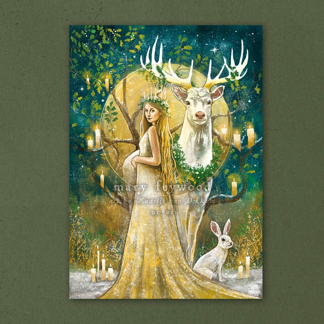 Art print - Yule Princess Saint Lucia