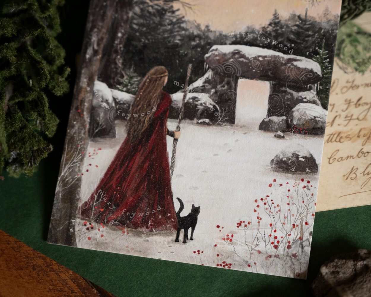 Art print - Yule - Winter Way