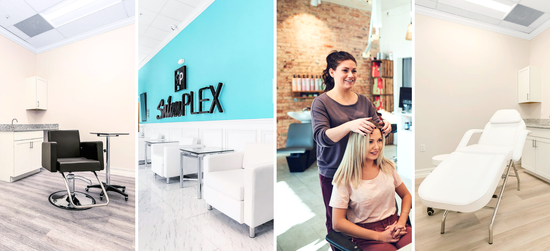 4 images of salon suites
