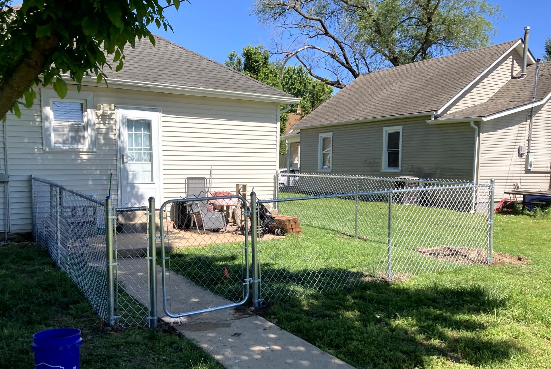 Aluminum fence installed in Ofallon, IL