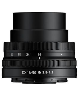 A close up of a camera lens on a white background.