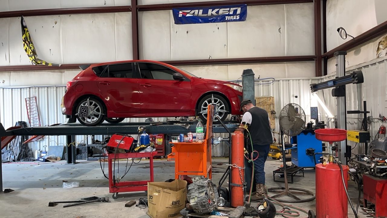 Red Car — Reidsville, NC — Tire Kountry