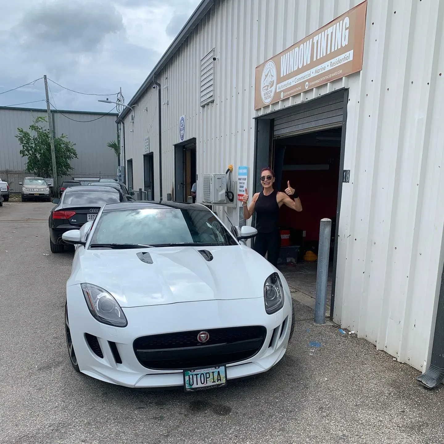 auto window tinting installation