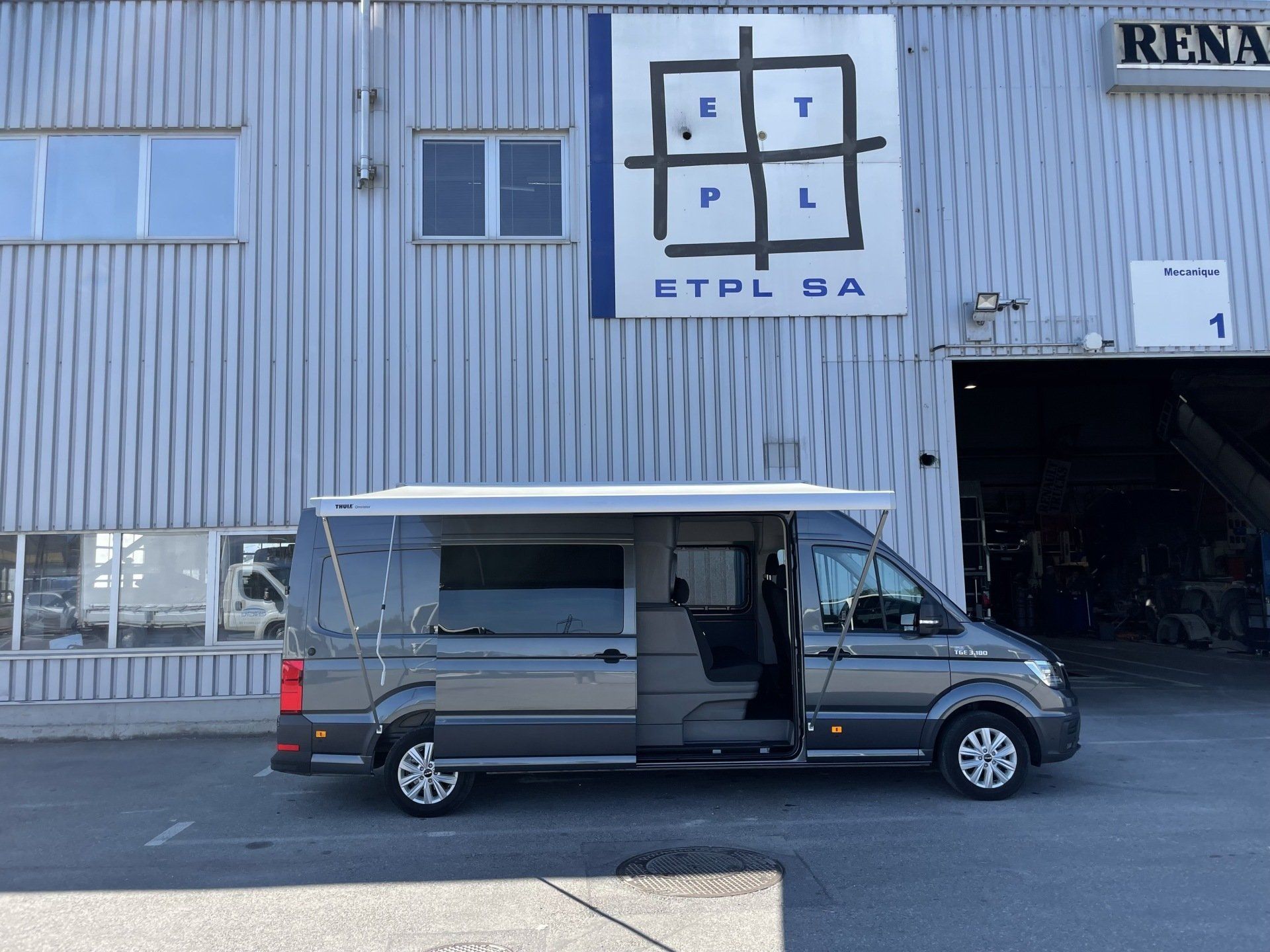 Installation atelier de moto Garage ETPL