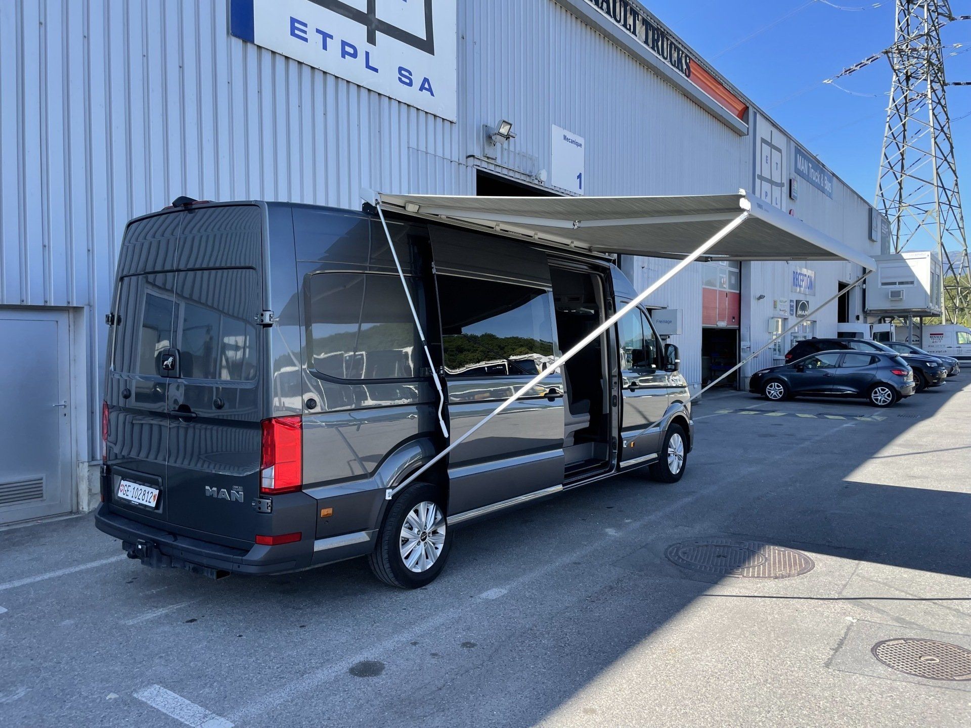 Installation atelier de moto