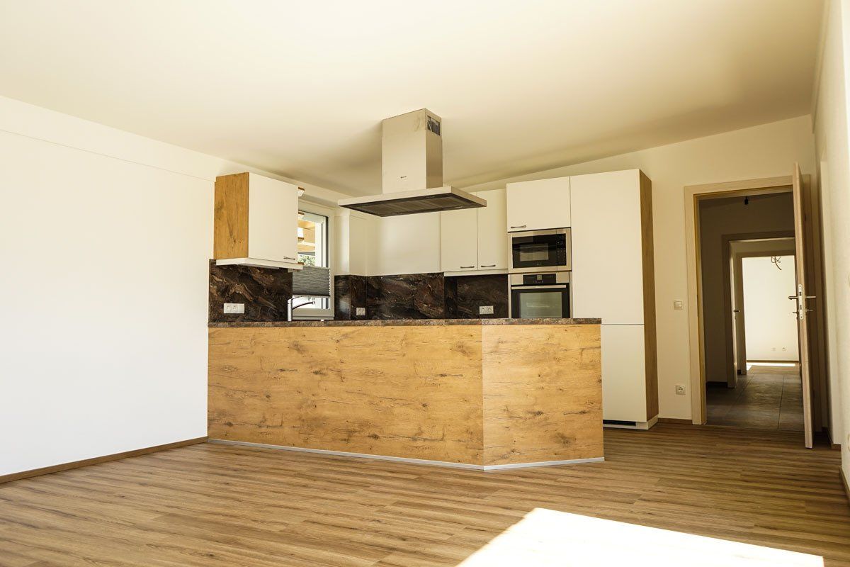 moderner Küchenblock