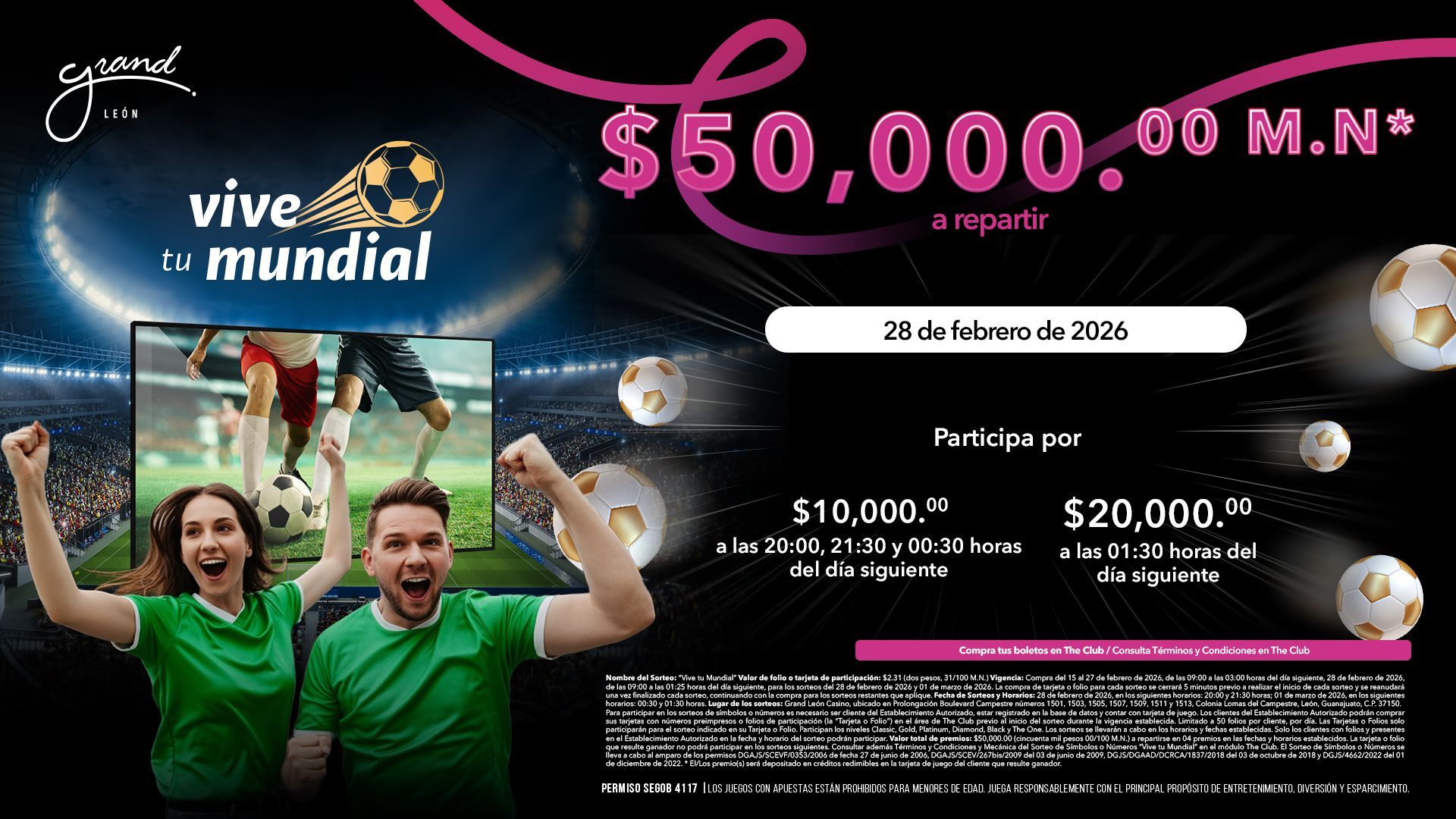 Sorteo Vive tu Mundial