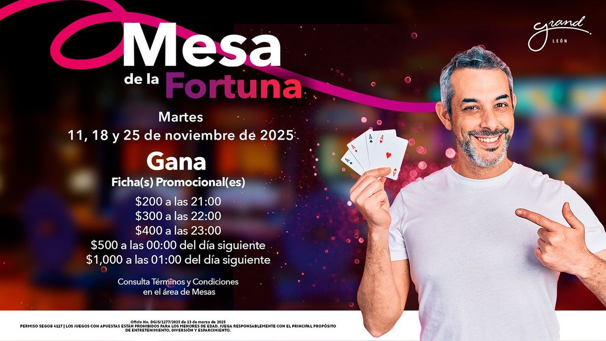 Sorteo Mesa de la Fortuna