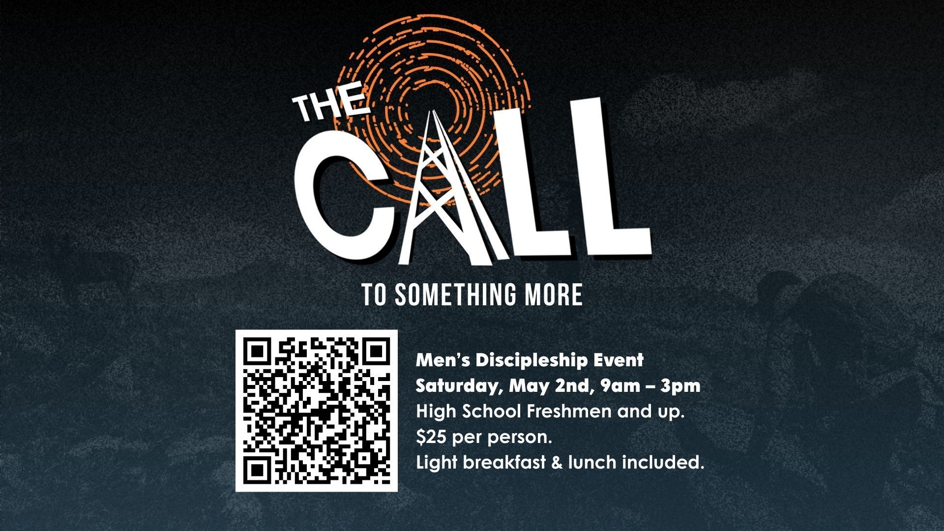 The Call to Something More - Men's Christian Discipleship Event in Wylie, TX