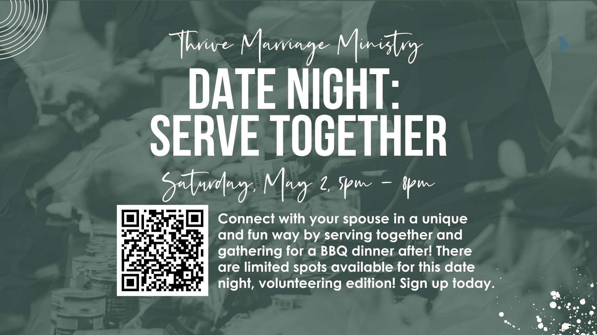 Thrive Date Night - Serving Edition