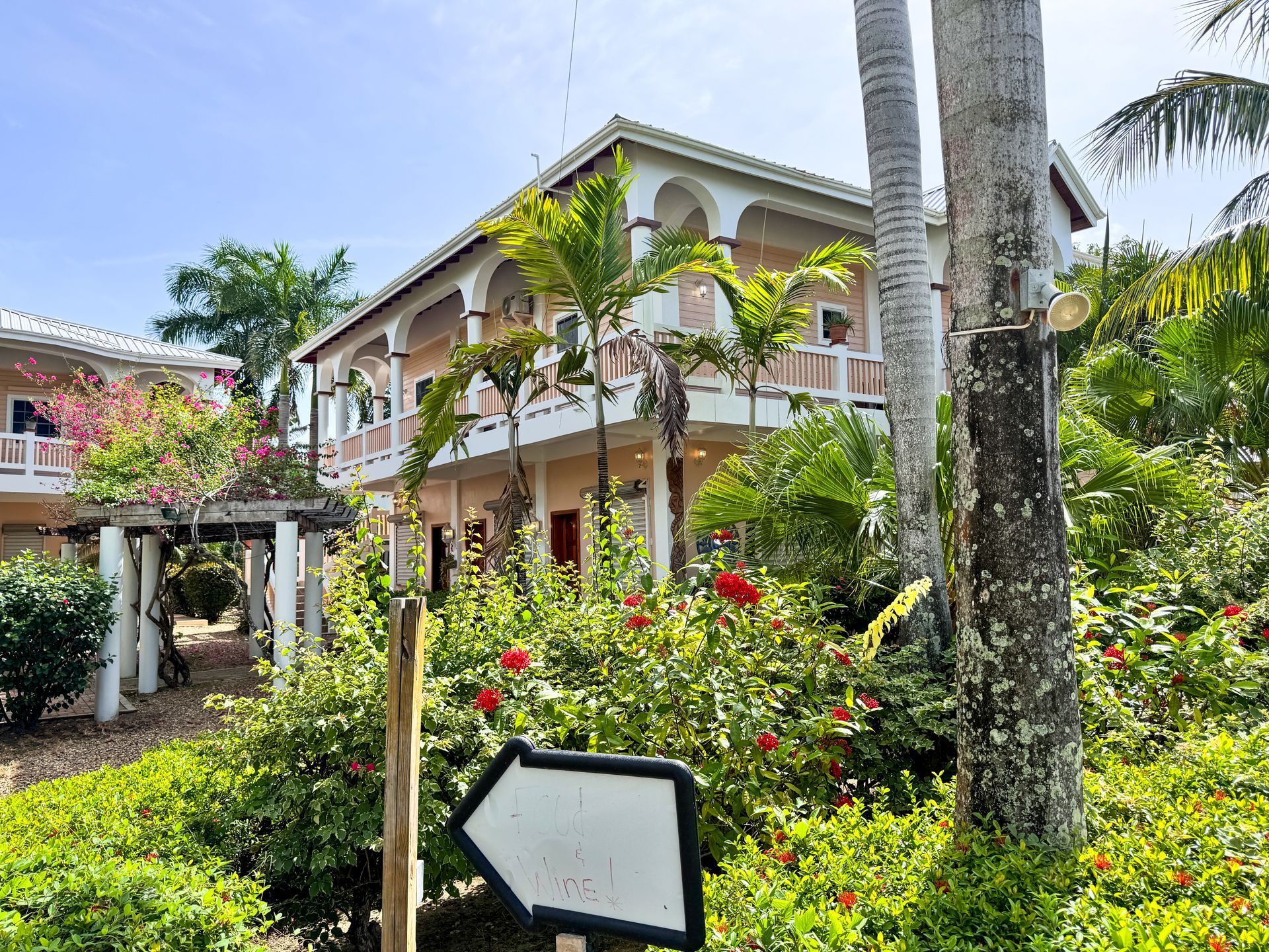 apartment entrance at Caribbean Shores B&B, Hopkins Village 