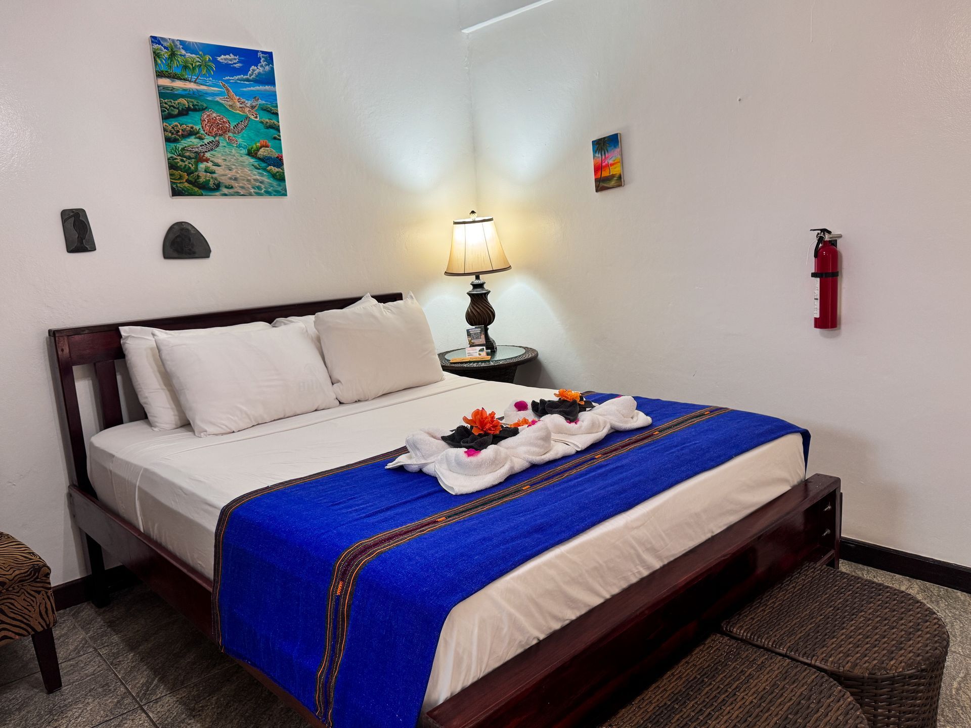 queen room accommodations at Caribbean Shores B&B, best places to stay in Hopkins Village Belize