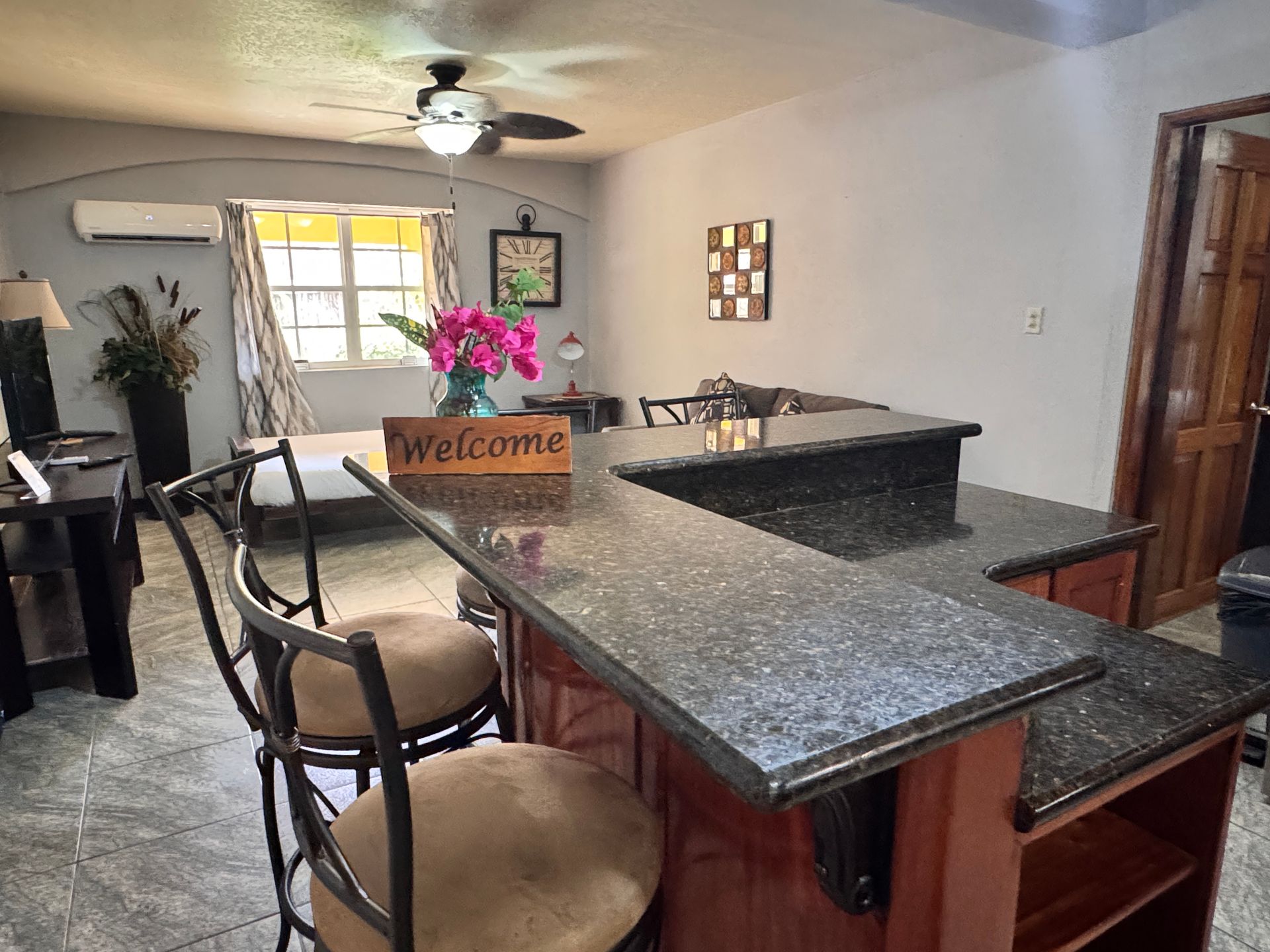 one bedroom apartment in Hopkins Village, Belize 